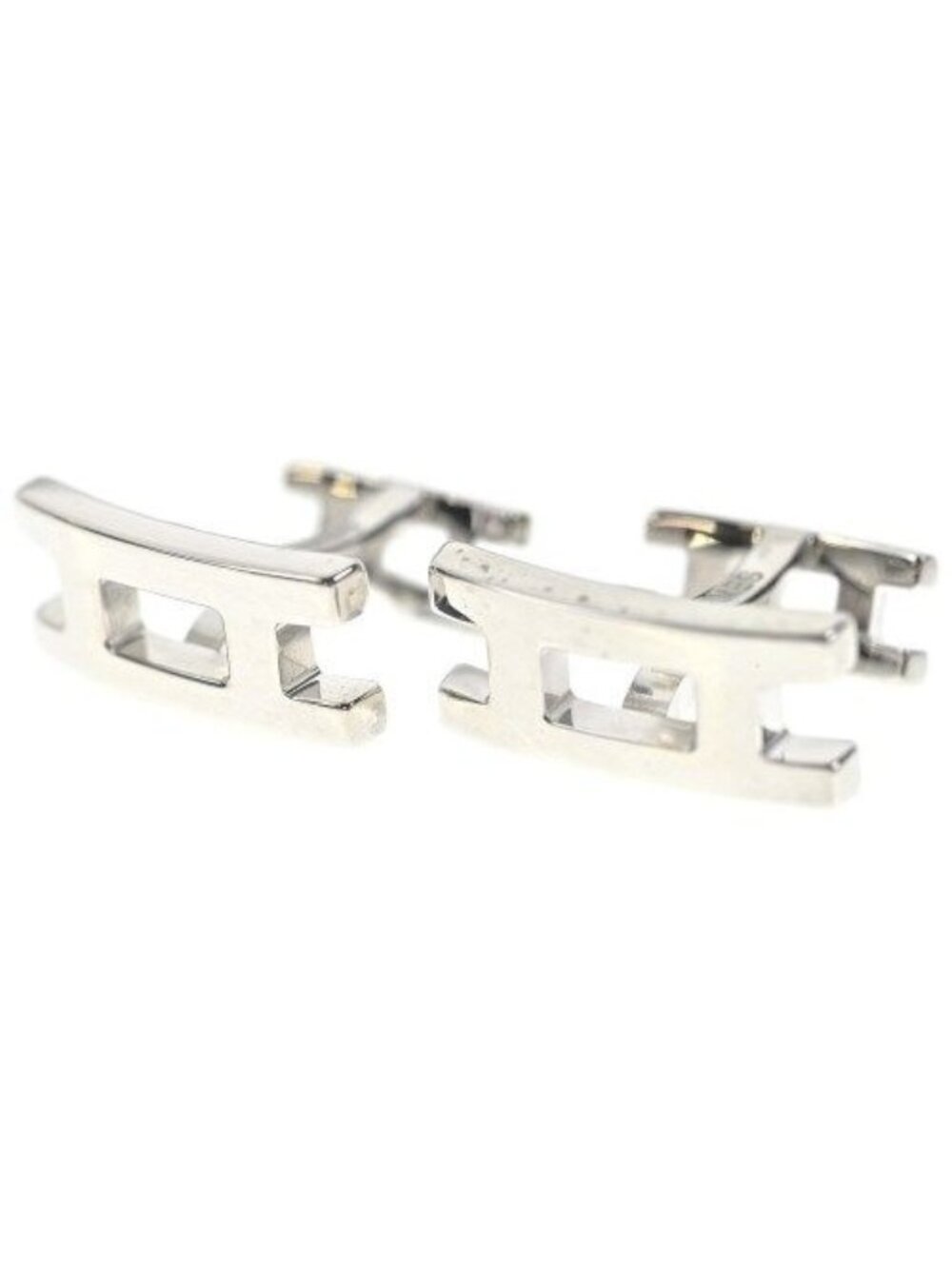 Hermes Parallel H Cuff Button New Bracelet